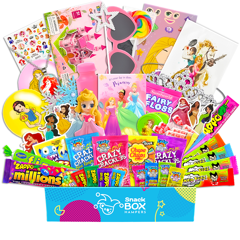 Childrens Disney Princess Gift Box Hamper – Vegan Lolly