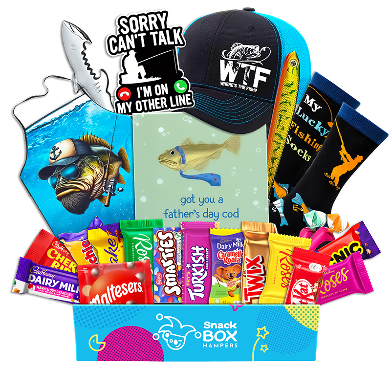 Father's Day Fishing Lovers Chocolate Box Gift
