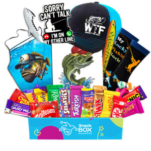 Fishing Lovers Chocolate Box Gift Basket