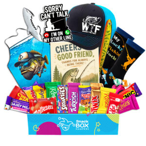 Fishing Lovers Chocolate Gift Basket For Best Friends