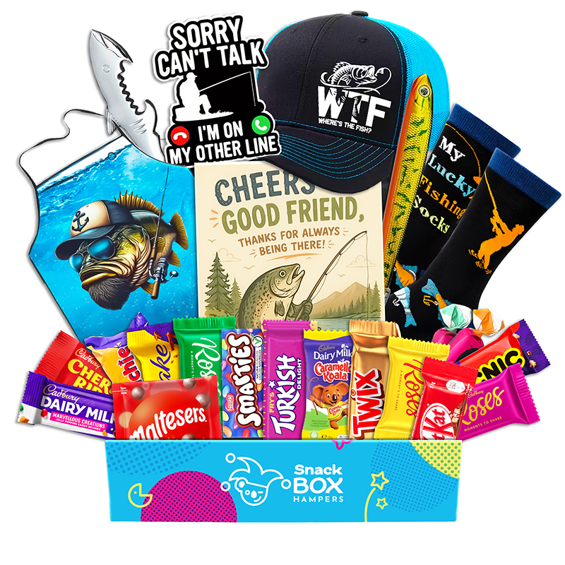 Fishing Lovers Chocolate Box Gift For Best Friends