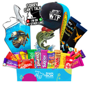 Fishing Lovers Chocolate Gift Basket For Brothers