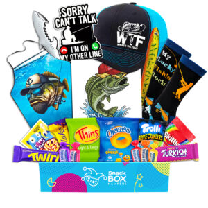Fishing Lovers Gluten Free Snack Box Gift