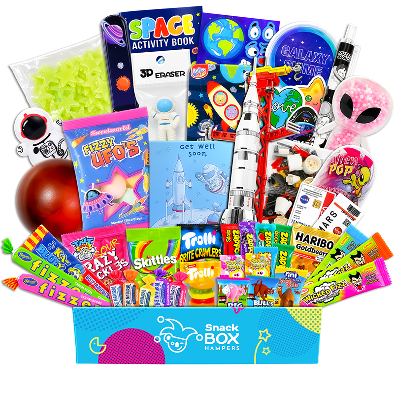 Get Well Soon Kids Space Gift Box Hamper – Lolly