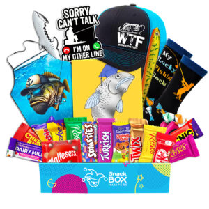 Graduation Fishing Lovers Chocolate Box Gift Basket