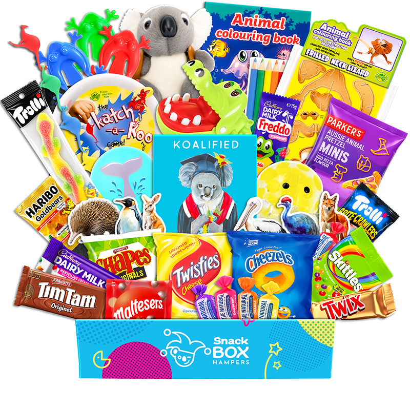 Graduation Kids Animal Activity Gift Box Hamper – Snack