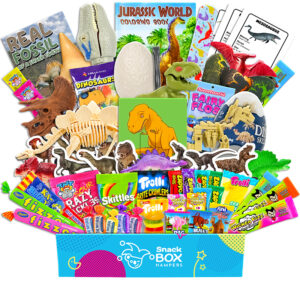 Kids Dinosaur Gift Box Hamper - Gluten Free Lolly