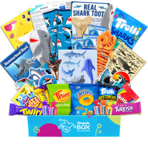 Kids Shark Gift Box Hamper - Gluten Free Snack