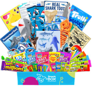 Kids Shark Gift Box Hamper - Vegan Lolly
