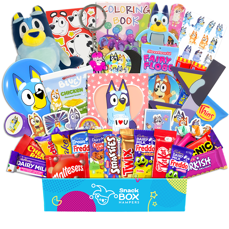 Valentine's Day Bluey Gift Basket Hamper – Chocolate