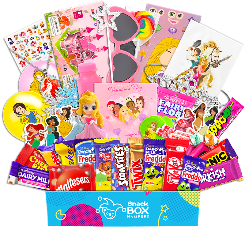 Valentine's Day Childrens Disney Princess Gift Box Hamper – Chocolate