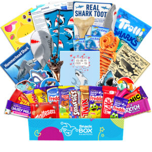 Valentines Shark Gift Box Hamper - Chocolate