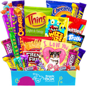 anniversary gluten free snack gift box hamper small