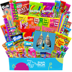 congratulations gluten free lolly gift box hamper small
