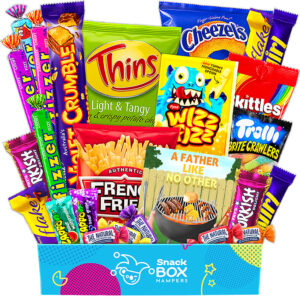 fathers day gluten free snack gift box hamper small