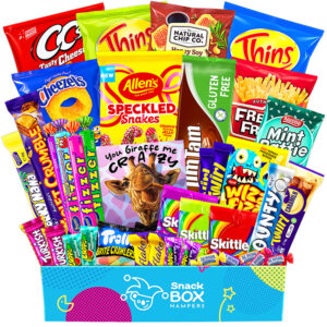gluten free snack gift box hamper for brothers large