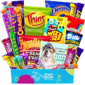 gluten free snack gift box hamper for grandparents small