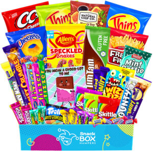 gluten free snack gift box hamper for sisters large