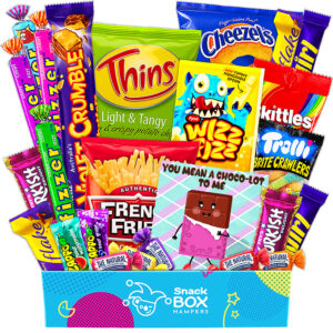 gluten free snack gift box hamper for sisters small