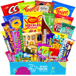housewarming gluten free snack gift box hamper large