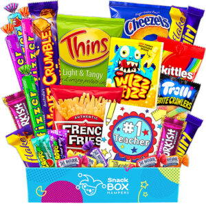 teacher gluten free snack gift box hamper small