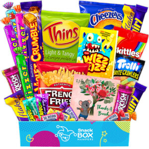 tradies gluten free snack gift box hamper small