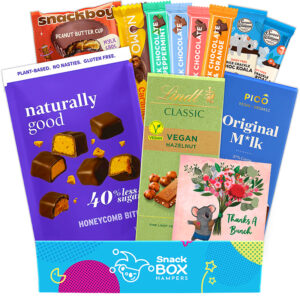 tradies vegan chocolate gift box hamper