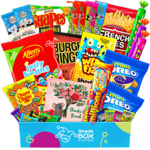 tradies vegan snack gift box hamper