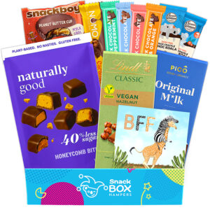 vegan chocolate gift box hamper for best friends
