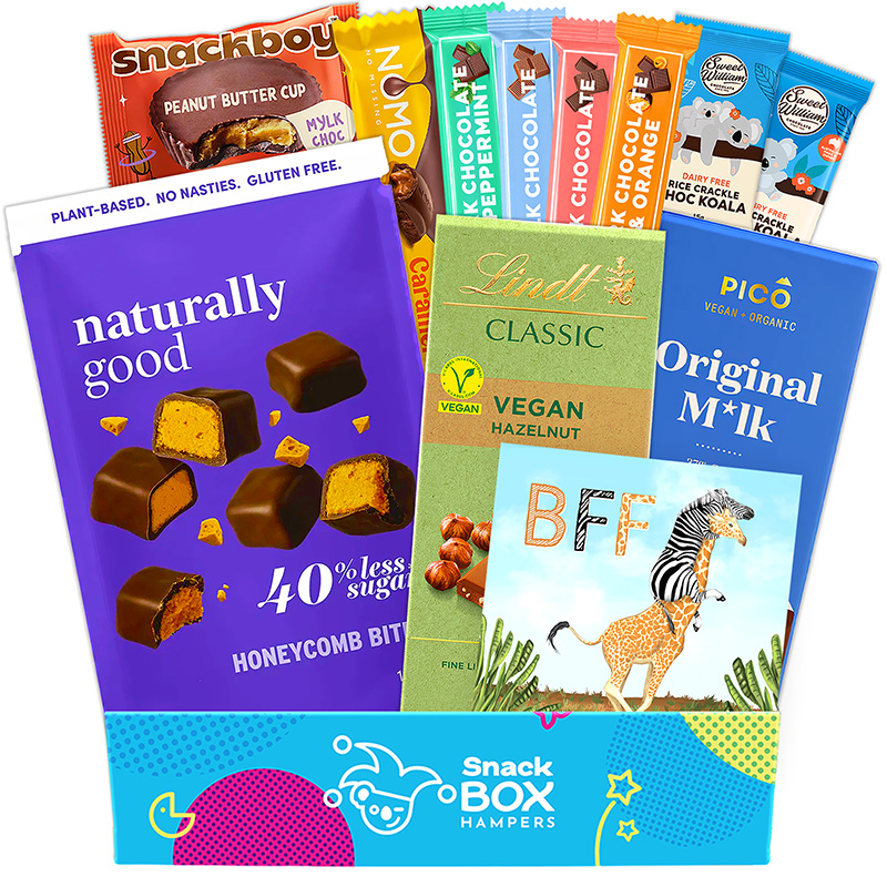 vegan-chocolate-gift-box-hamper-for-best-friends vegan chocolate gift box hamper for best friends