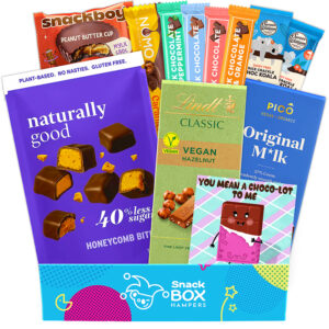 vegan chocolate gift box hamper for sisters