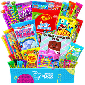vegan lolly gift box hamper for sisters