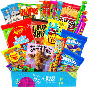 vegan snack gift box hamper for brothers
