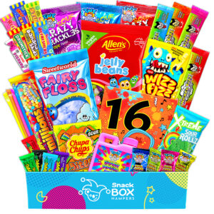 16th Birthday Vegan Lolly Gift Box Hamper