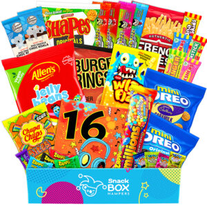 16th Birthday Vegan Snack Gift Box Hamper