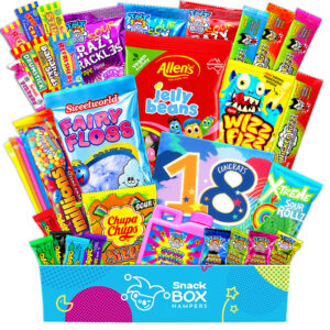 18th Birthday Vegan Lolly Gift Box Hamper