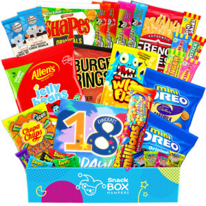 18th Birthday Vegan Snack Gift Box Hamper