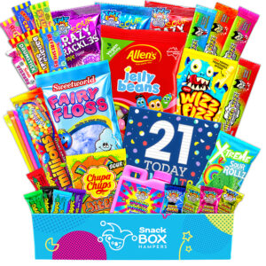 21st Birthday Vegan Lolly Gift Box Hamper