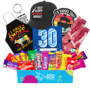 30th Birthday BBQ Lovers Chocolate Box Gift Basket