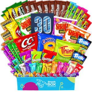 30th birthday group sharing box gift hamper medium
