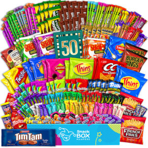 50th birthday group sharing box gift hamper extra large