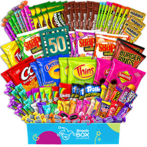 50th birthday group sharing box gift hamper large