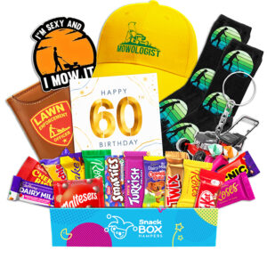 60th Birthday Lawn Lovers Chocolate Box Gift Basket