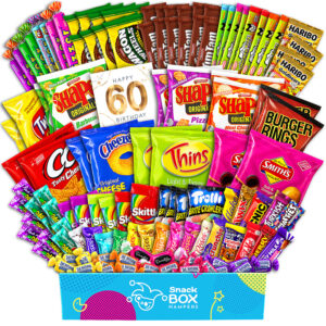 60th birthday group sharing box gift hamper large