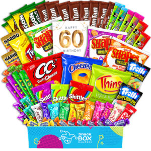60th birthday group sharing box gift hamper medium