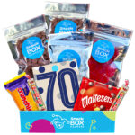 70th birthday diy cadbury rocky road gift kit