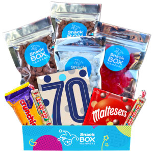 70th birthday diy cadbury rocky road gift kit