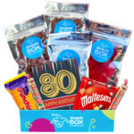 80th birthday diy cadbury rocky road gift kit