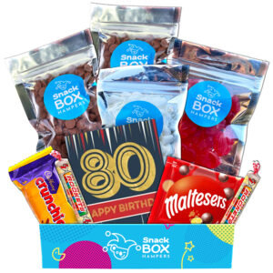 80th birthday diy cadbury rocky road gift kit