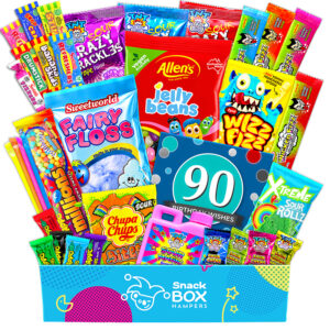 90th Birthday Vegan Lolly Gift Box Hamper